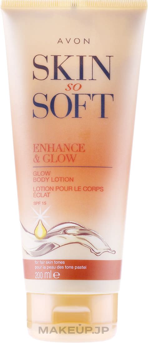 avon skin so soft enhance and glow